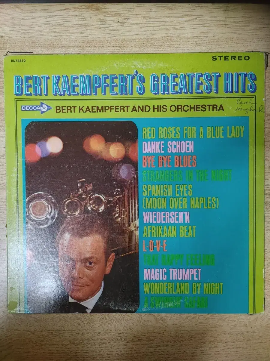 BERT KAEMPFERT 음반 g (LP 턴테이블 오디오 앰프